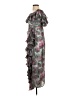 Hutch 100% Polyester Gray Cocktail Dress Size 4 (petite) - photo 5