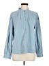 Unbranded 100% Polyester Blue Long Sleeve Blouse Size M - photo 1