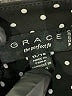 Grace 100% Polyester Polka Dots Black 3/4 Sleeve Blouse Size 1X - photo 7