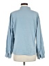Unbranded 100% Polyester Blue Long Sleeve Blouse Size M - photo 2