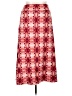 ABN Print Red Casual Skirt Size XL - photo 1