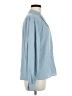 Unbranded 100% Polyester Blue Long Sleeve Blouse Size M - photo 4