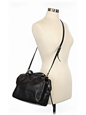 Fossil Leather Satchel (view 2)