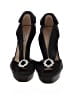 Oscar De La Renta Black Heels Size EU 38 1/2 - photo 2