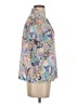 Escada Paisley Blue Short Sleeve Blouse Size S - photo 4