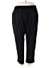 Torrid Solid Black Active Pants Size 4X Plus (4) - photo 2