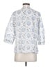 Dylan Blue 3/4 Sleeve Blouse Size S - photo 2