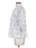Dylan Blue 3/4 Sleeve Blouse Size S - photo 5