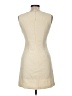 Esley 100% Polyester Metallic Ivory Cocktail Dress Size M - photo 2