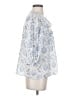 Dylan Blue 3/4 Sleeve Blouse Size S - photo 4