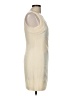 Esley 100% Polyester Metallic Ivory Cocktail Dress Size M - photo 4