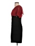 En Focus Studio Burgundy Cocktail Dress Size 4 - photo 5