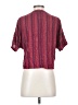 Rails Burgundy Short Sleeve Blouse Size XS - photo 2