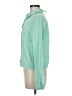 Linda Allard Ellen Tracy Green Long Sleeve Silk Top Size 8 - photo 5