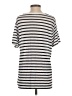 Splendid Stripes Silver Short Sleeve T-Shirt Size S - photo 2