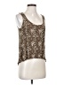 Bebe 100% Modal Brown Tank Top Size S - photo 1