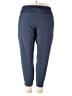 Ascend Solid Blue Active Pants Size XXL - photo 1