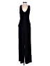 Crystal Sky Solid Black Jumpsuit Size S - photo 1