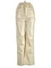 Unbranded Metallic Gold Jeans Size 26 (estimated) - photo 1
