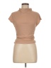 Shein Tan Short Sleeve Top Size 6 - photo 1