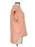 Living Doll 100% Polyester Orange Short Sleeve Blouse Size S - photo 4