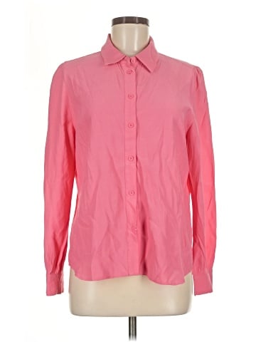 Diane von Furstenberg Long Sleeve Button-Down Shirt (view 1)