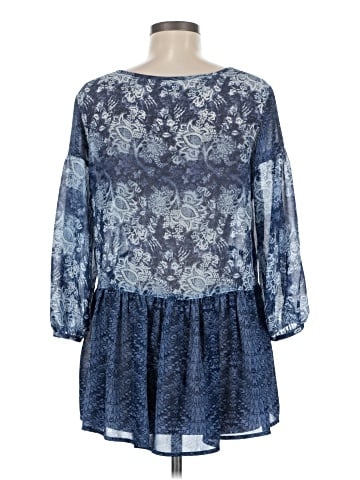 Ecote 3/4 Sleeve Blouse (view 2)