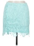 Divided by H&M 100% Polyester Teal Formal Skirt Size 6 - photo 1