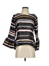 Elaine Turner Black 3/4 Sleeve Top Size S - photo 1