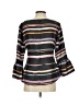 Elaine Turner Black 3/4 Sleeve Top Size S - photo 2