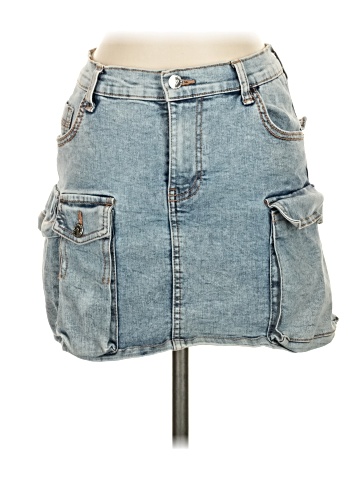LOVEGEN Denim Skirt (view 1)