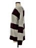 Charlotte Russe Stripes Burgundy Pullover Sweater Size M - photo 5