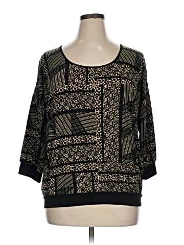 Liz & Co. 3/4 Sleeve Blouse (view 1)