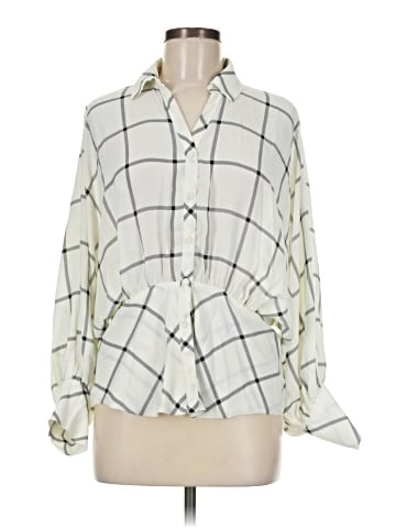 7th Avenue Design Studio New York & Company Long Sleeve Blouse (view 1)