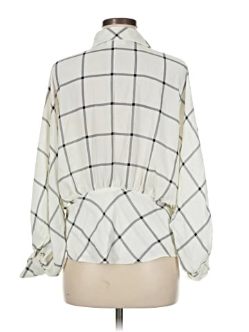 7th Avenue Design Studio New York & Company Long Sleeve Blouse (view 2)