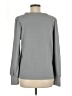 Ann Taylor LOFT Gray Sweatshirt Size L - photo 2