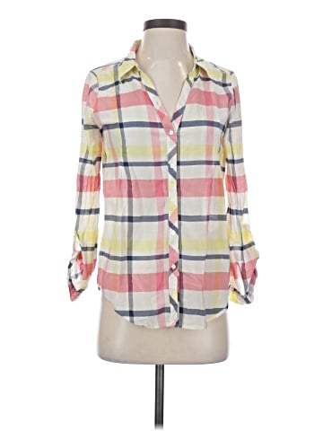 Joie 3/4 Sleeve Button-Down Shirt (view 1)