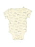 Old West Print Ivory Short Sleeve Onesie Size 3-6 mo - photo 1