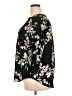 Torrid 100% Polyester Floral Black 3/4 Sleeve Blouse Size 2X Plus (2) - photo 5