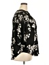 Torrid 100% Polyester Floral Black 3/4 Sleeve Blouse Size 2X Plus (2) - photo 4