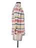 Joie Plaid Pink 3/4 Sleeve Button-Down Shirt Size XS - photo 4