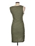 Leith Solid Green Casual Dress Size L - photo 2