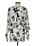 West Kei 100% Polyester Silver 3/4 Sleeve Blouse Size S - photo 2