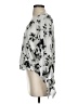 West Kei 100% Polyester Silver 3/4 Sleeve Blouse Size S - photo 5