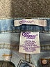 Vigoss Solid Blue Jeans Size 7 - photo 3