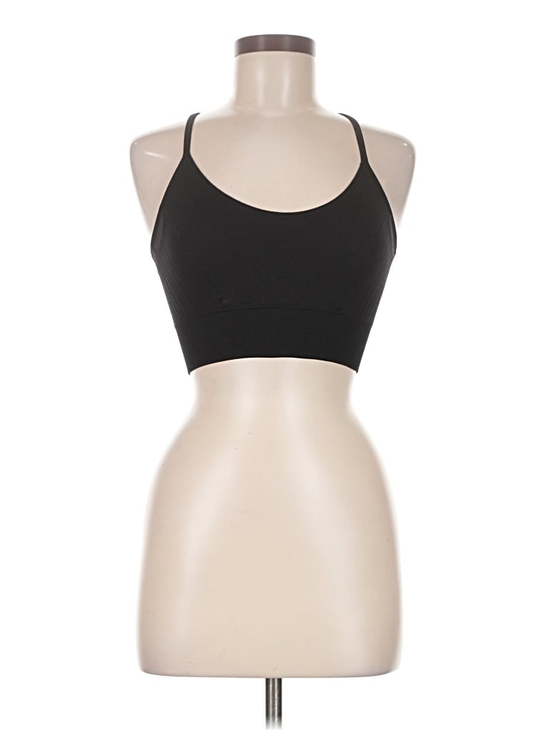 Pre-owned Pro-fit Tank Top Black Halter Neckline Tops