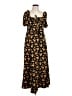 Shein 100% Polyester Black Casual Dress Size 12 - photo 1