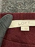 Ann Taylor LOFT Burgundy Pullover Sweater Size L - photo 7