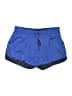Nike 100% Polyester Color Block Blue Athletic Shorts Size XL - photo 1