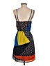 Everly 100% Polyester Color Block Yellow Casual Dress Size S - photo 2